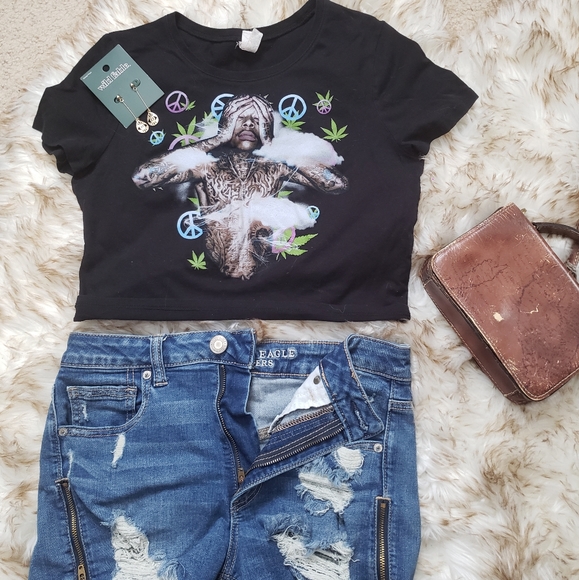 Wiz Khalifa Concert Crop Top - Picture 2 of 3